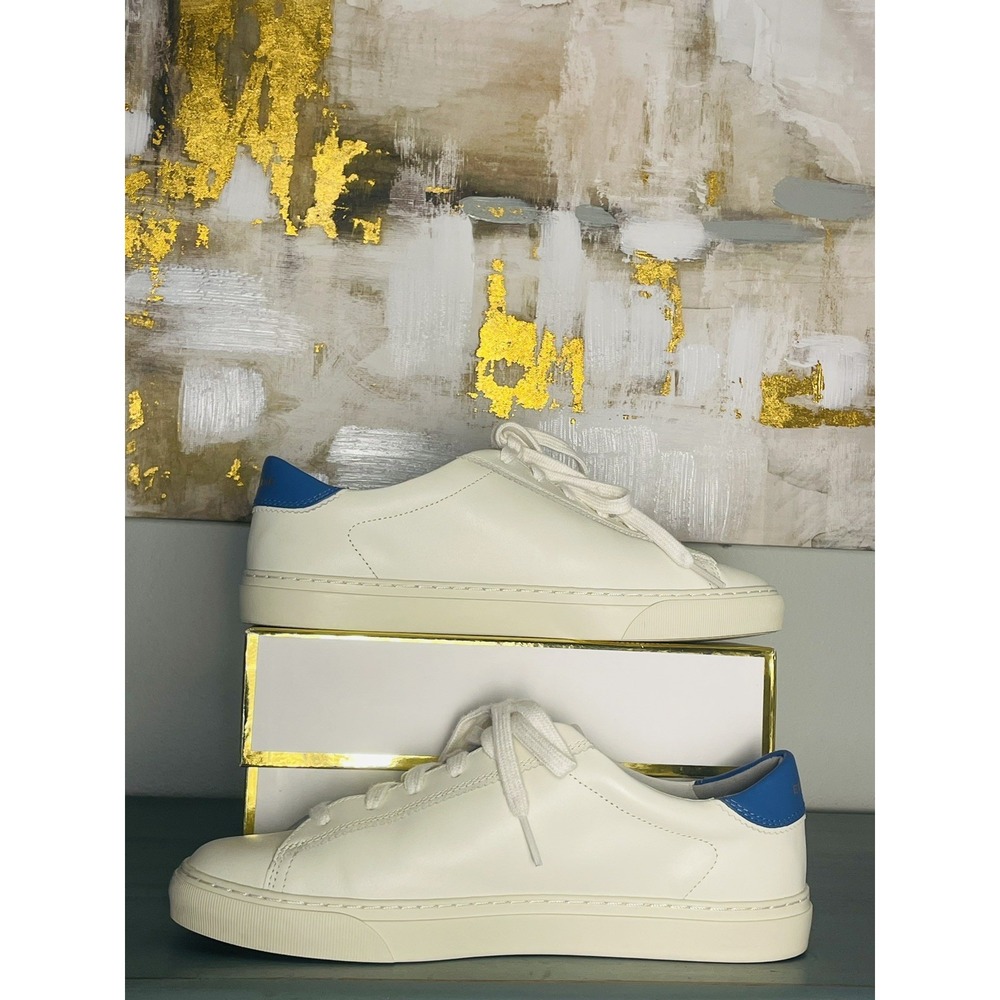 Everlane The Day Sneaker Canvas/Tan Bluebell Size 9. Comfort. Preppy.